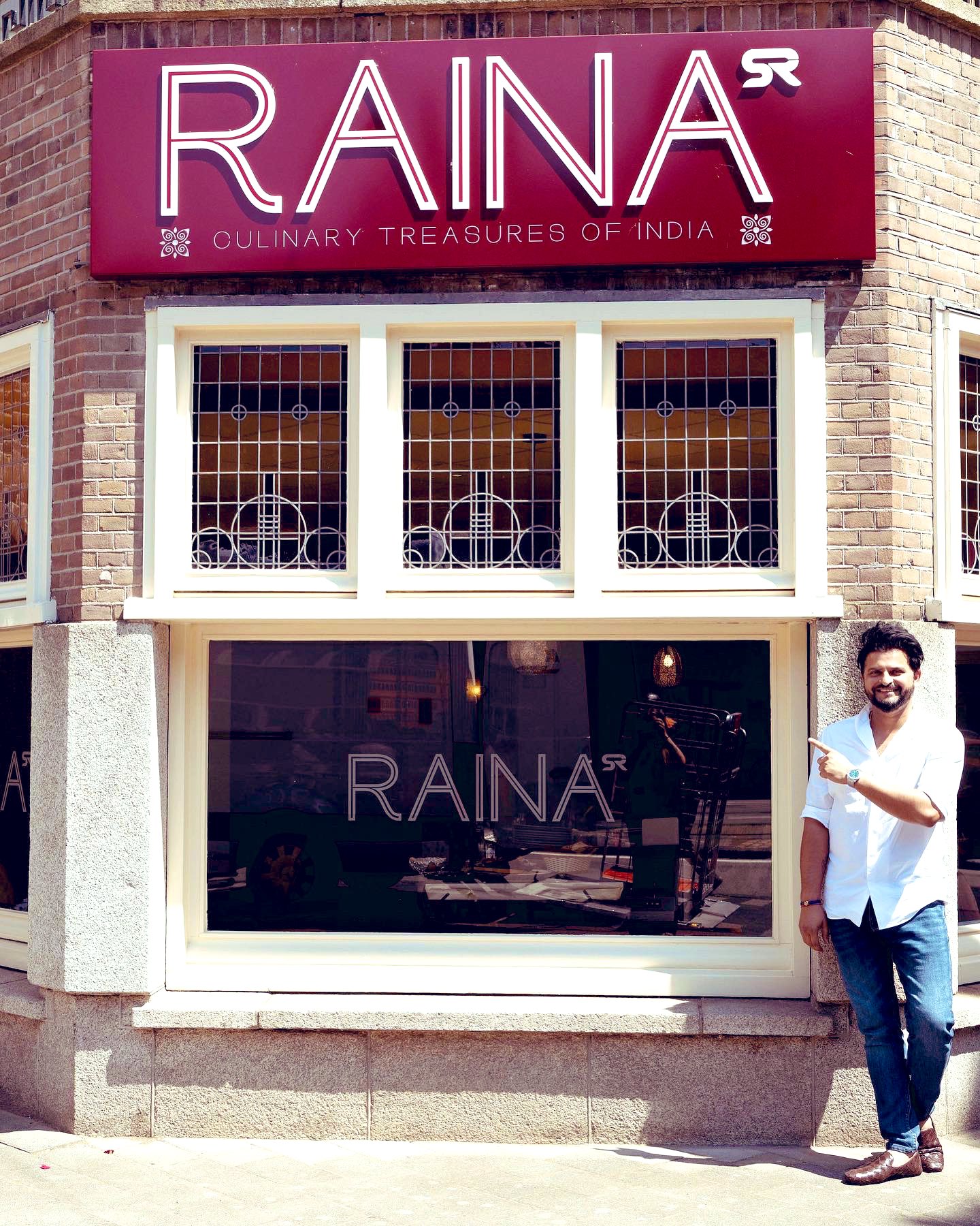 Suresh Raina's Restaurant in Amsterdam